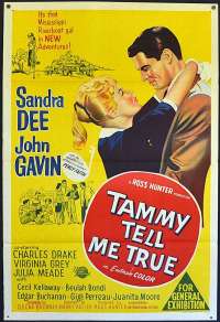 Tammy Tell Me True 1961 One Sheet Movie Poster Sandra Dee John Gavin Rare