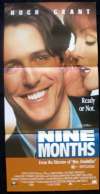 Nine Months Daybill Movie poster