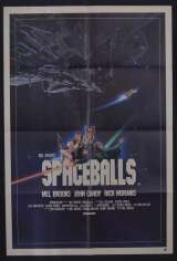 Spaceballs Movie Poster Original One Sheet Mel Brooks John Candy Star Wars