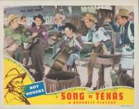 Song Of Texas Lobby Card 2 USA 11x14 Original 1943 Roy Rogers Trigger