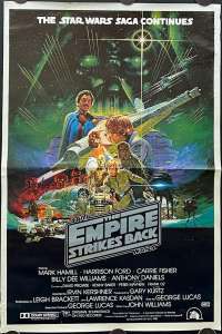 The Empire Strikes Back Poster Original One Sheet 1980 Ohari Artwork