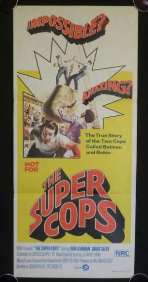 The Super Cops Daybill Movie Poster