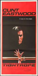 Tightrope Poster Original Daybill 1984 Clint Eastwood Genevi&egrave;ve Bujold