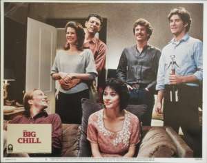 The Big Chill Lobby Card Original USA 11&quot;x14&quot; 1983 Tom Berenger Glen Close