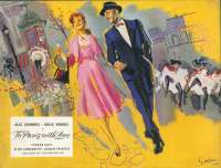 To Paris With Love Vintage Trade Ad British Original 1955 Alec Guiness