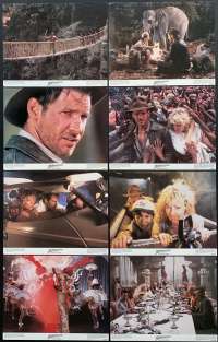 Indiana Jones And The Temple Of Doom Lobby Card Set 11x14 USA