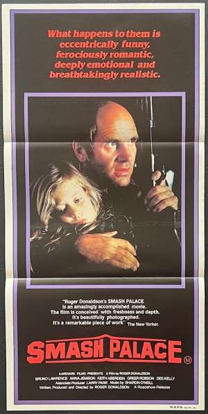 Smash Palace Poster Daybill Original 1981 Bruno Lawrence New Zealand