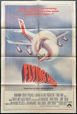Flying High Poster Original One Sheet 1980 Airplane Robert Hays