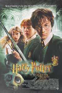 Harry Potter And The Chamber Of Secrets Poster Original USA One Sheet 2002