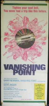 Vanishing Point 1971 Barry Newman Dean Jagger Daybill Poster