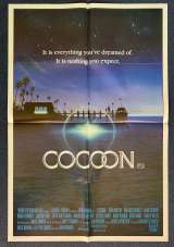 Cocoon Poster Original One Sheet 1985 Steve Guttenburg Don Ameche