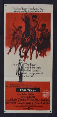 The Fixer Movie Poster Original Daybill 1968 John Frankenheimer Alan Bates