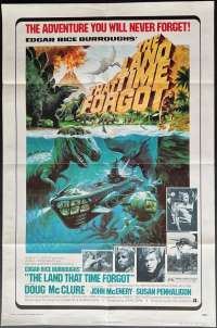 The Land That Time Forgot Poster Original USA One Sheet 1975 Doug McClure