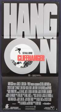 Cliffhanger Poster Daybill Original 1993 Sylvester Stallone John Lithgow