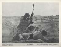 Star Wars Movie Still Reproduction B/W Luke Skywalker Tusken Raider