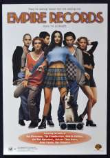 Empire Records 1995 Video movie poster ROLLED Ren&eacute;e Zellweger Liv Tyler Cruel Sea