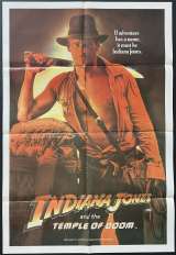 Indiana Jones And The Temple Of Doom Poster One Sheet Teaser Art