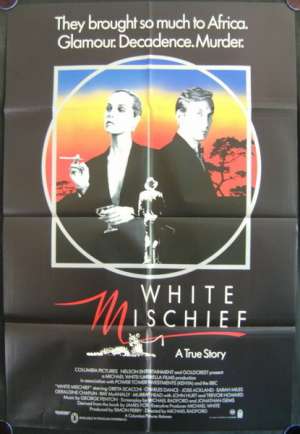 White Mischief One Sheet Australian Movie poster