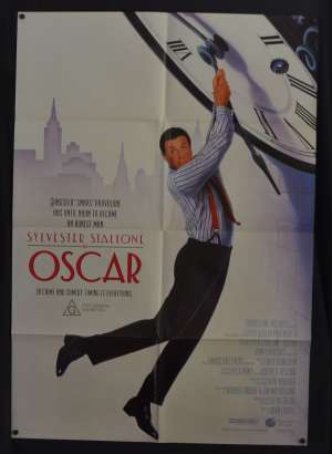 Oscar Poster Original One Sheet 1991 Sylvester Stallone Marisa Tomei