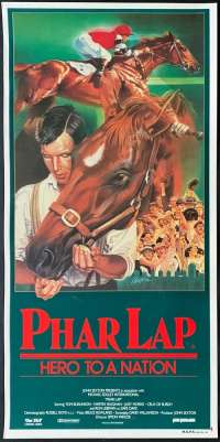 Phar Lap Poster Original Daybill ROLLED Never Folded Tom Burlinson