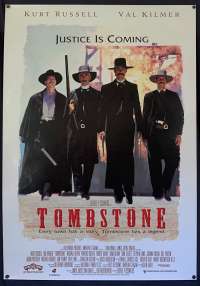 Tombstone Poster Original One Sheet ROLLED 1993 Kurt Russell Val Kilmer