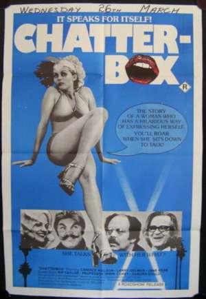 Chatterbox One Sheet Australian Movie poster