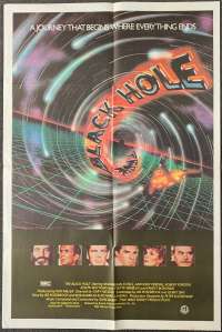 The Black Hole Movie Poster Original One Sheet Maximilian Schell