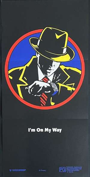 Dick Tracy Poster Daybill Original 1990 Warren Beatty Madonna