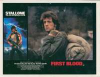 First Blood Lobby Poster Original 11x14 No.2 Sylvester Stallone Rambo