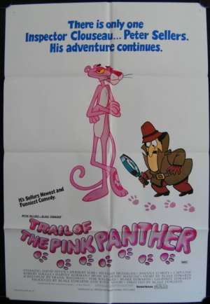 Trail Of The Pink Panther One Sheet Australian Movie poster