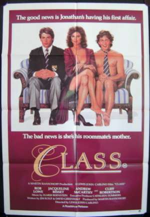 Class 1983 One Sheet movie poster Rob Lowe Andrew McCarthy